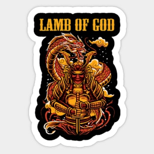 LAMB OF GOD MERCH VTG Sticker